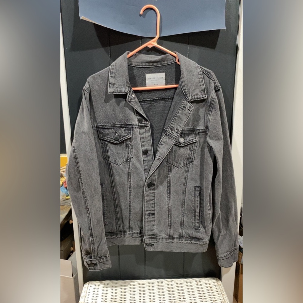 Sunrise Kingdom Black Denim Jacket